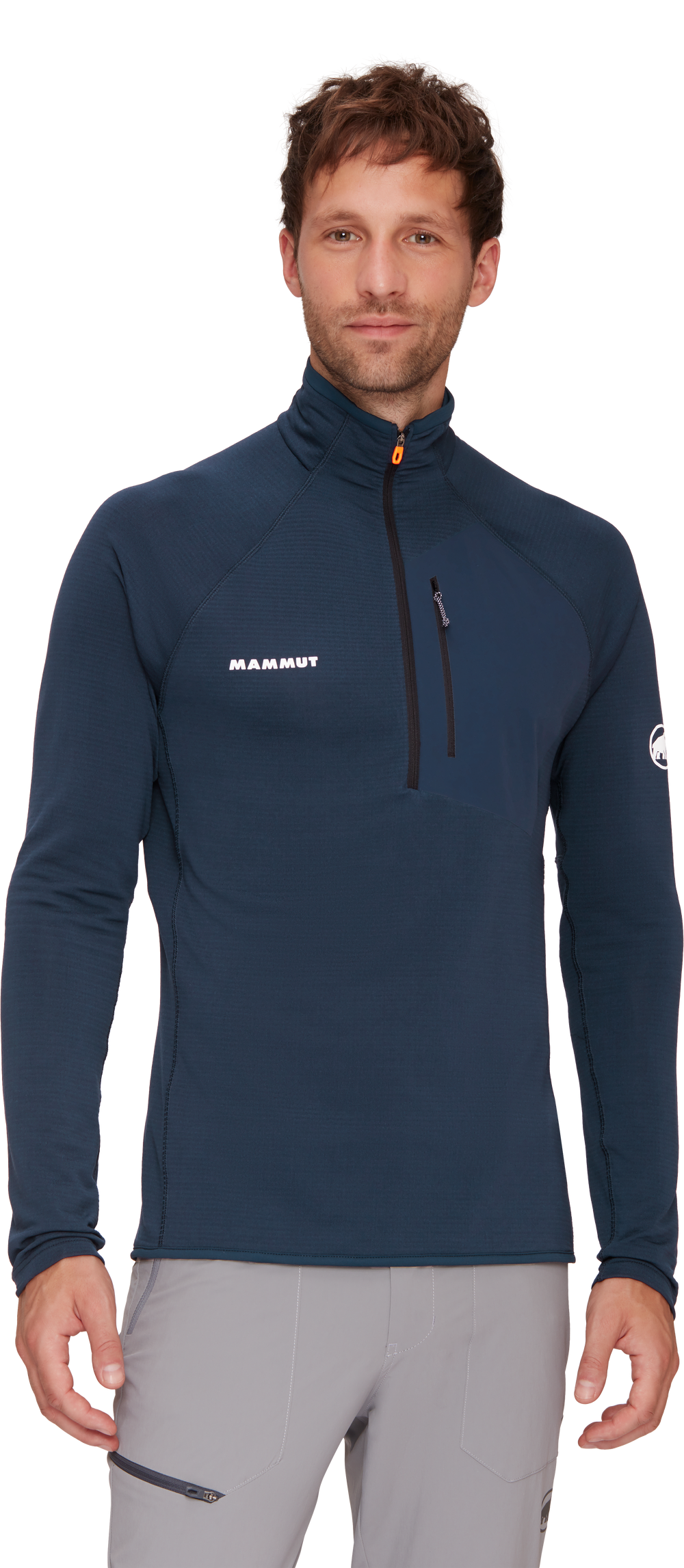 Aenergy Light ML Half Zip Pull Men