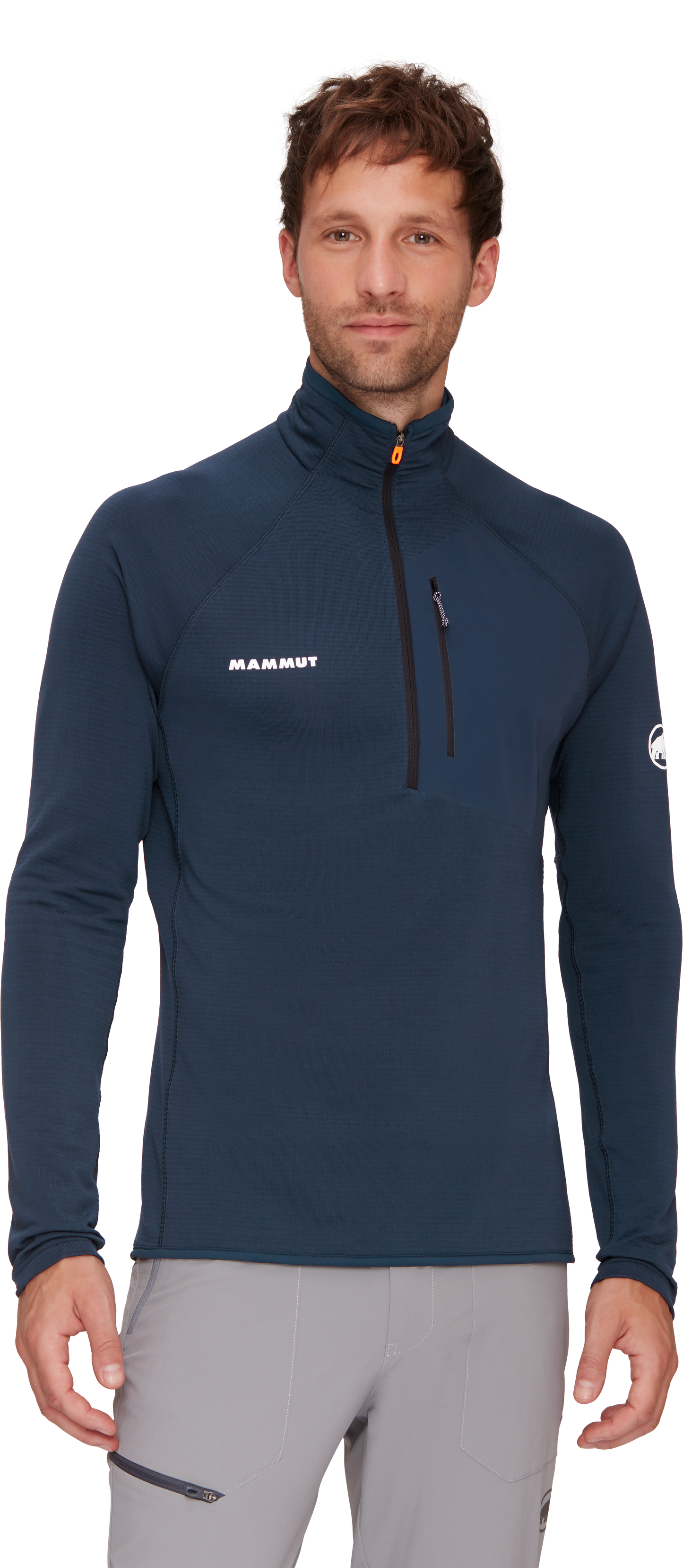 Aenergy Light ML Half Zip Pull Men