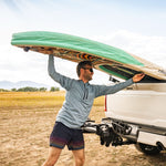 Men's Wool 1/4 Zip Merino Sun Hoodie - Microweight
