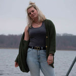 Lightweight Women's Wool Tank Top - 100% Merino Wool