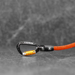 Rope Dog Leash with Auto-Locking Carabiner – 9.8mm Mammut | Blood Red | Tuenne