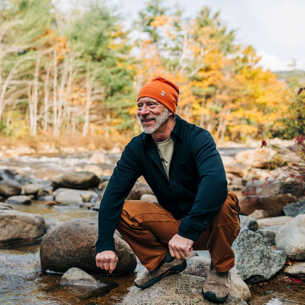 Lightweight Wool Cuff Beanie - 100% Merino Wool