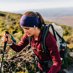 Midweight Reversible Wool Headband - 100% Merino Wool