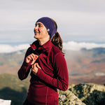 Midweight Reversible Wool Headband - 100% Merino Wool