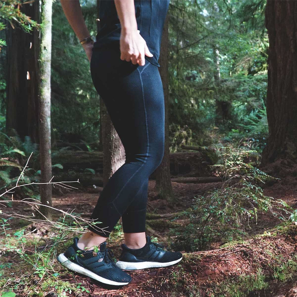 Women's Heavyweight Wool Leggings Thermal Base Layer Bottom - 100% Merino Wool