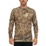 Men's Wool Thermal Top Midweight Base Layer - 100% Merino Wool