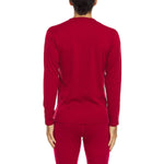 Men's Wool Thermal Top Midweight Base Layer - 100% Merino Wool