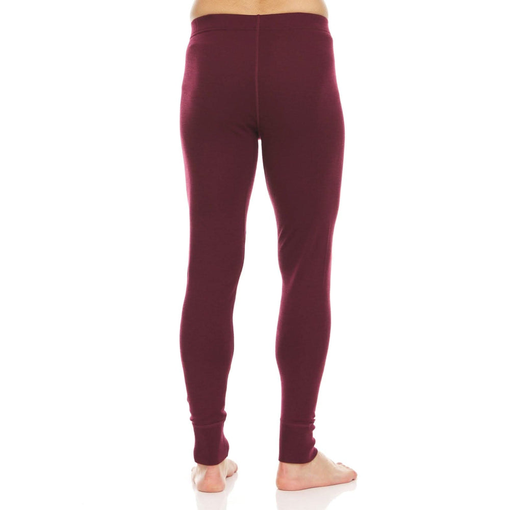 Midweight Men's Wool Bottom Thermal Base Layer - 100% Merino Wool