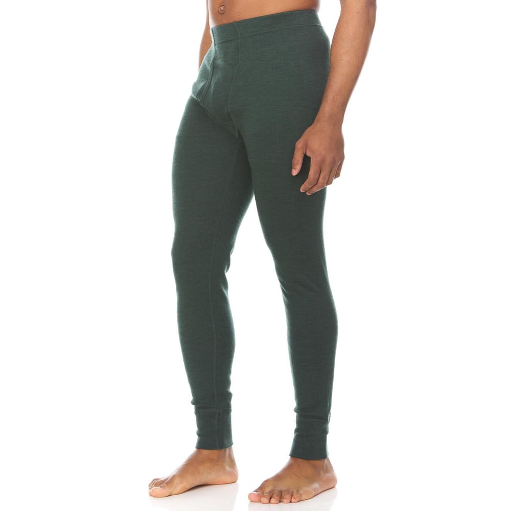 Midweight Men's Wool Bottom Thermal Base Layer - 100% Merino Wool