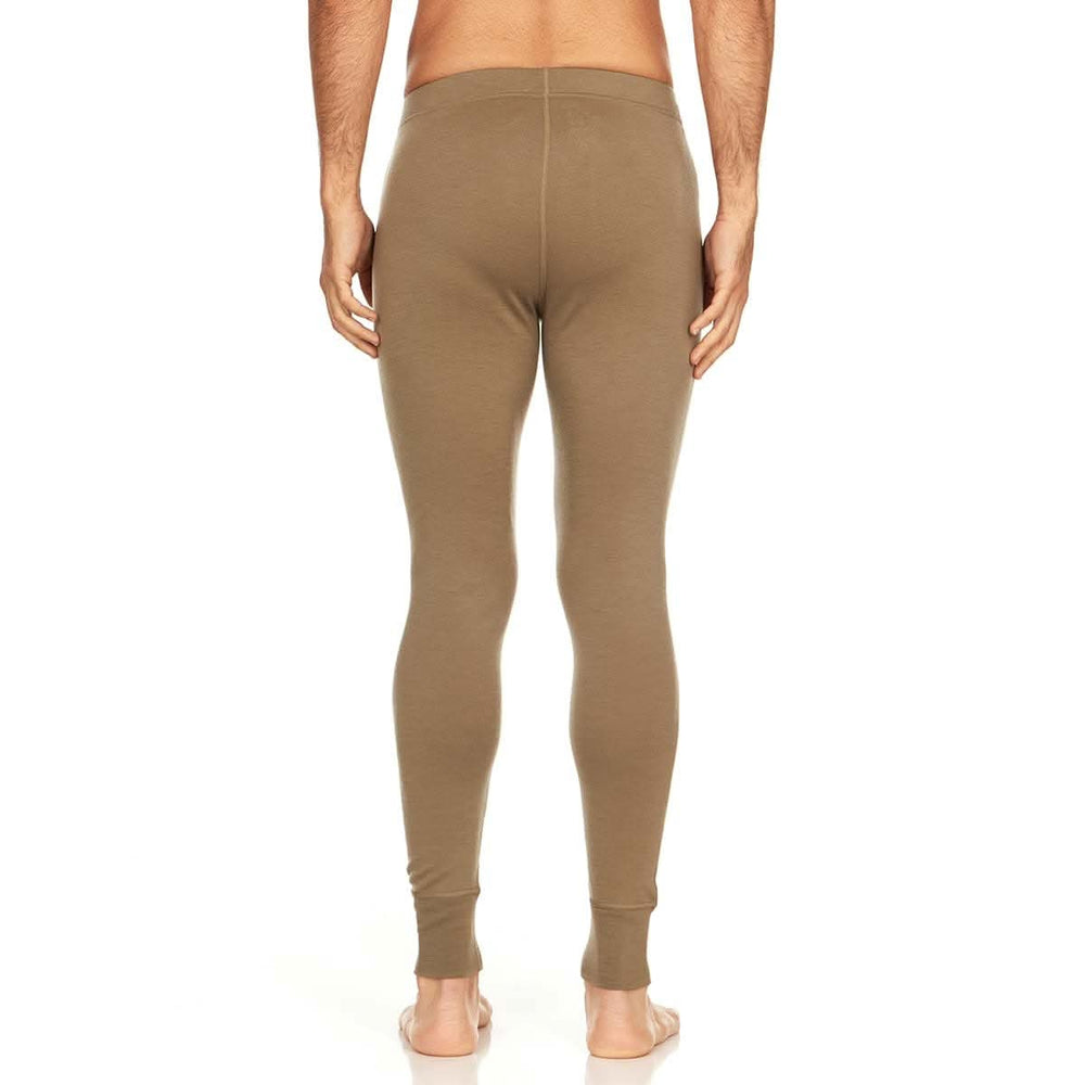 Midweight Men's Wool Bottom Thermal Base Layer - 100% Merino Wool