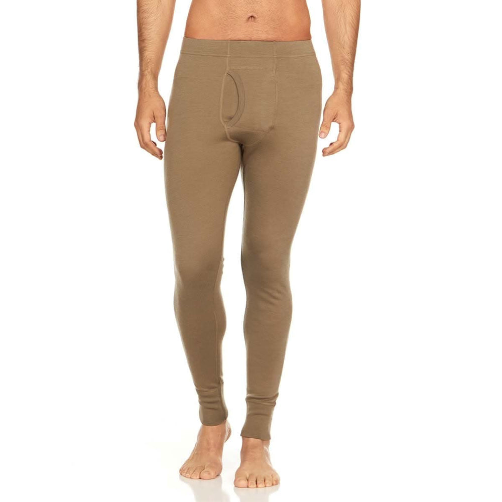 Midweight Men's Wool Bottom Thermal Base Layer - 100% Merino Wool