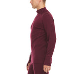 Midweight Men's Wool 1/4 Zip - 100% Merino Wool