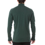 Midweight Men's Wool 1/4 Zip - 100% Merino Wool