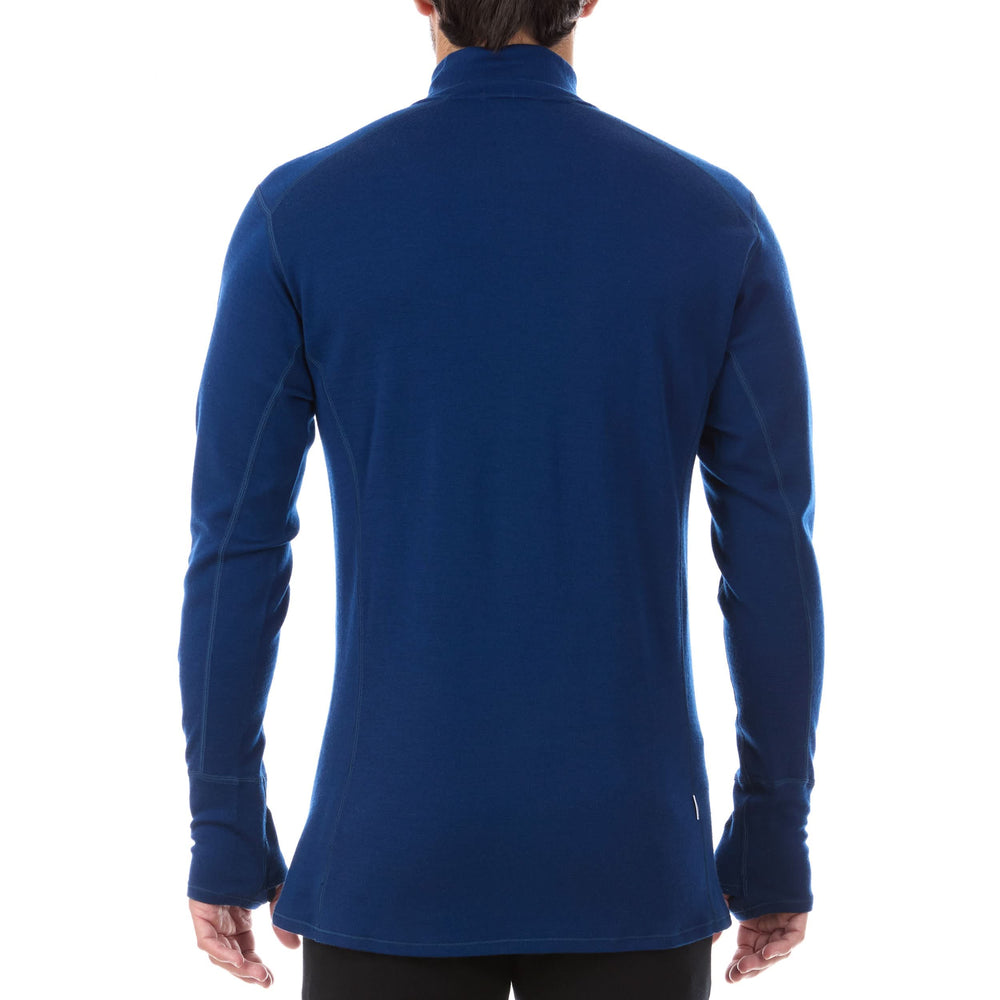 Midweight Men's Wool 1/4 Zip - 100% Merino Wool