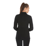 Women's Heavyweight Wool Full-Zip Sweater Top - 100% Merino Wool