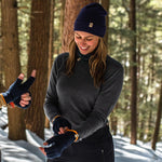 Midweight Women's Wool Crew Top - 100% Merino Wool