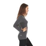 Midweight Women's Wool Crew Top - 100% Merino Wool