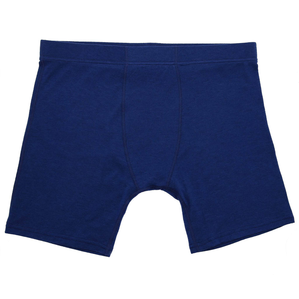 Merino Wool Boxer Brief - Blue