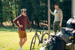 All Season Merino Wool Hoodie - Brick Red