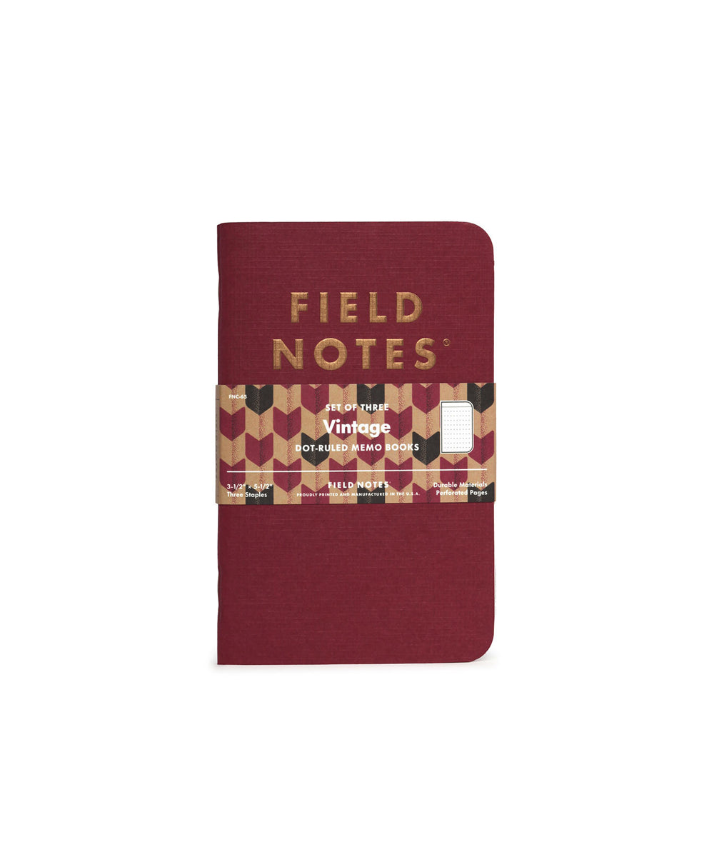 Field Notes Vintage 3 Pack