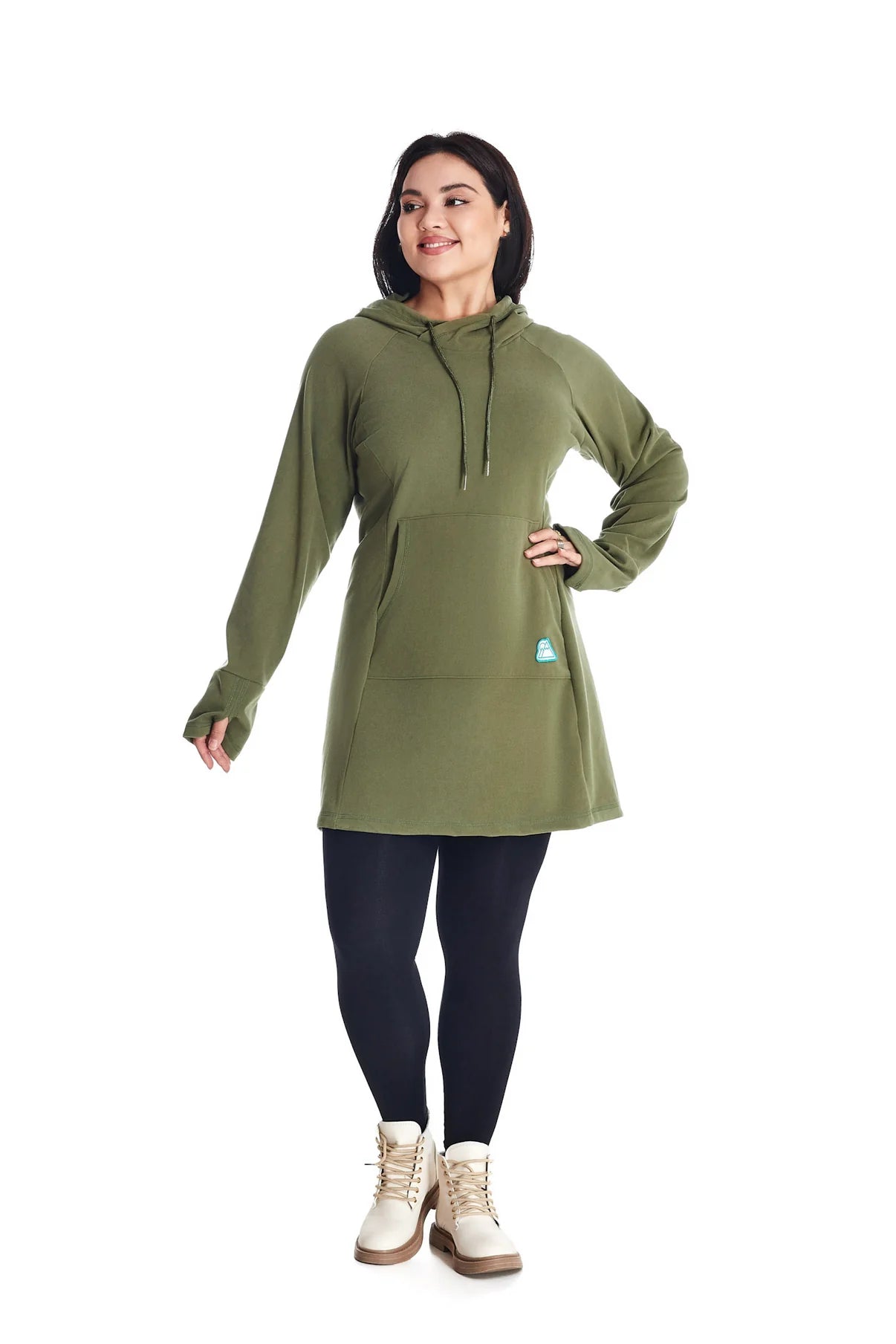 Alpenglow Fleece Dress
