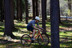 Summer Wool Short Sleeve Cycling Jersey - Steel Blue