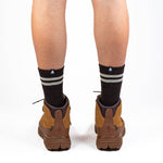 Mountain Merino Wool Sock - Dark Brown
