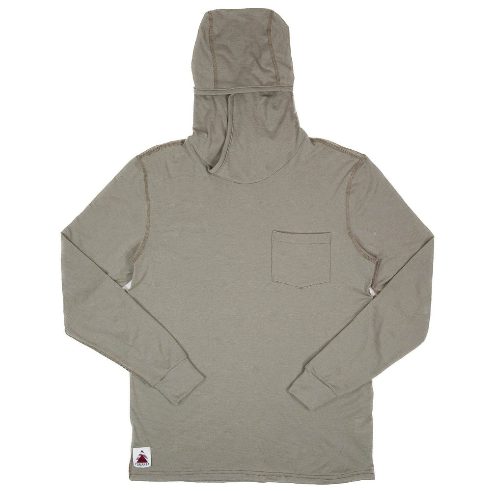 Summer Wool Hoodie Sun Shirt - Khaki