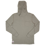 Summer Wool Hoodie Sun Shirt - Khaki