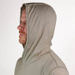 Summer Wool Hoodie Sun Shirt - Khaki