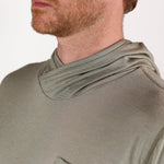 Summer Wool Hoodie Sun Shirt - Khaki