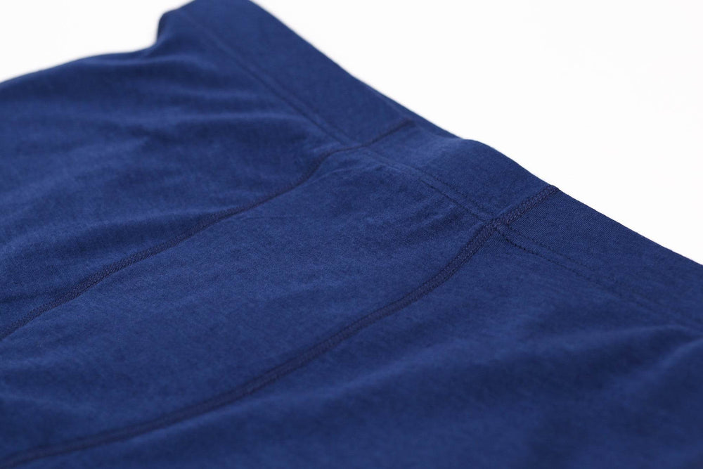 Merino Wool Boxer Brief - Blue