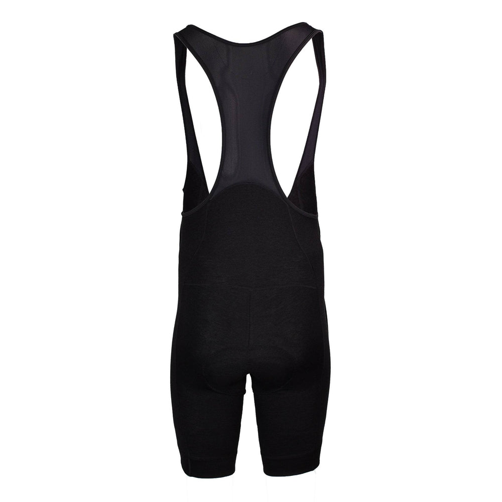 The Merino Wool Bib Shorts - Black