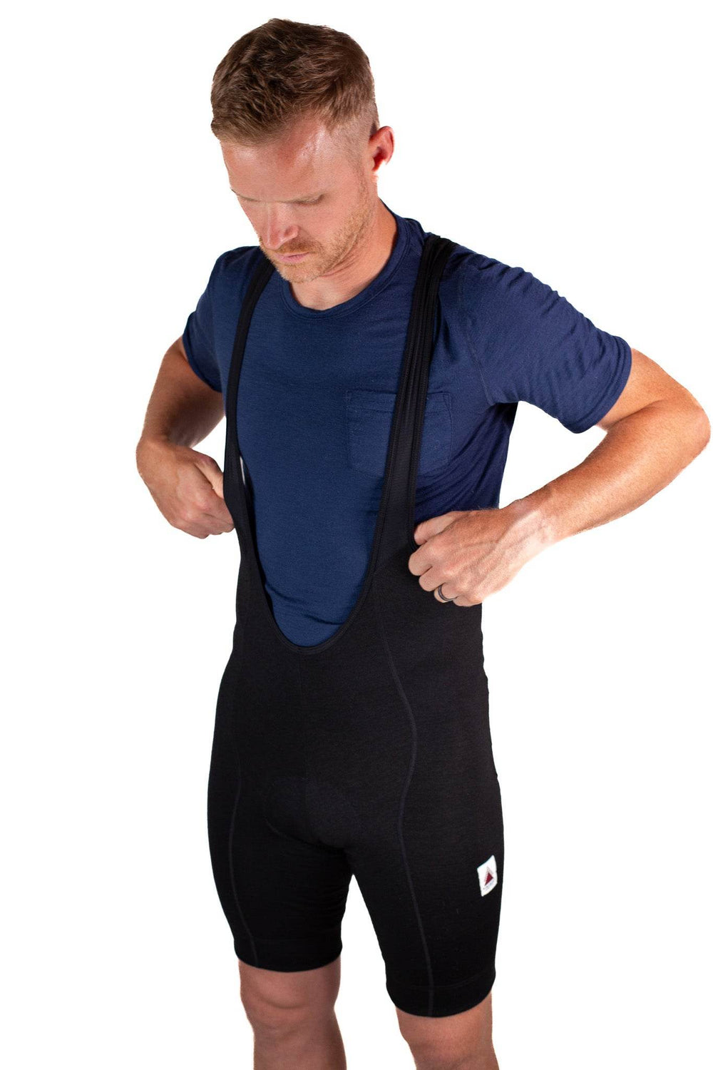 The Merino Wool Bib Shorts - Black