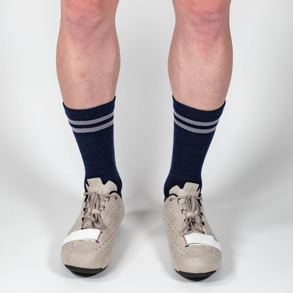 Signature Merino Wool Sock - Navy