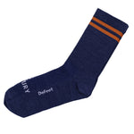 Summer Merino Wool 6" Sock - Navy