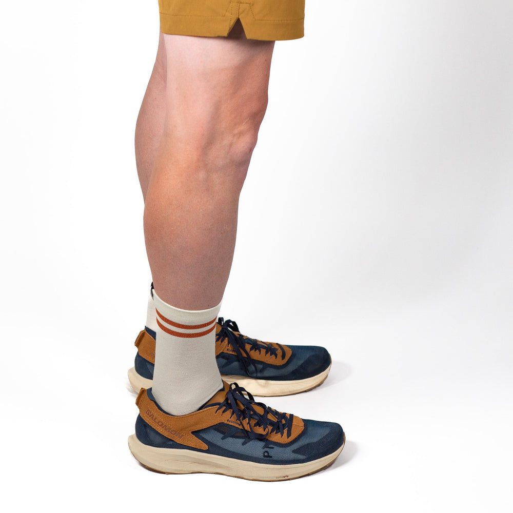 Summer Merino Wool 6" Sock - Natural