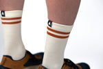 Summer Merino Wool 6" Sock - Natural