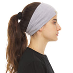 Midweight Reversible Wool Headband - 100% Merino Wool