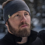 Midweight Reversible Wool Headband - 100% Merino Wool