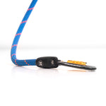 Customizable Boulder Hybrid Rope Dog Leash | Swiveling Carabiner | Tuenne