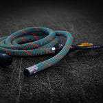 Customizable Rope Dog Leash – 2ft to 6ft | Auto-Locking | Tuenne
