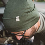 Lightweight Wool Cuff Beanie - 100% Merino Wool