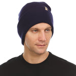 Midweight Merino Wool Knit Cuff Beanie | 100% Merino Wool