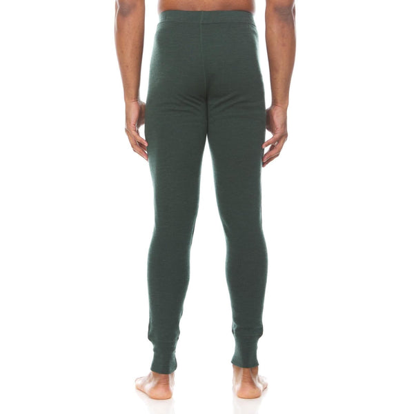 Midweight Men's Wool Bottom Thermal Base Layer -  100% Merino Wool