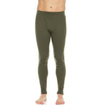 Heavyweight Men's Wool Bottom Base Layer - 100% Merino Wool