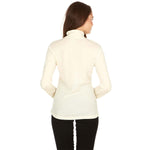 Midweight Women's Wool 1/4 Zip - 100% Merino Wool