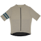 Summer Wool Short Sleeve Cycling Jersey - Khaki