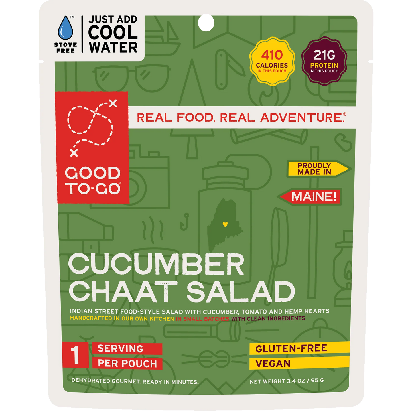 Cucumber Chaat Salad