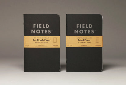 Field Notes Pitch Black Memo 3 Pack
